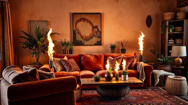 Top 5 lampes à trois flammes pour rehausser votre déco bohème